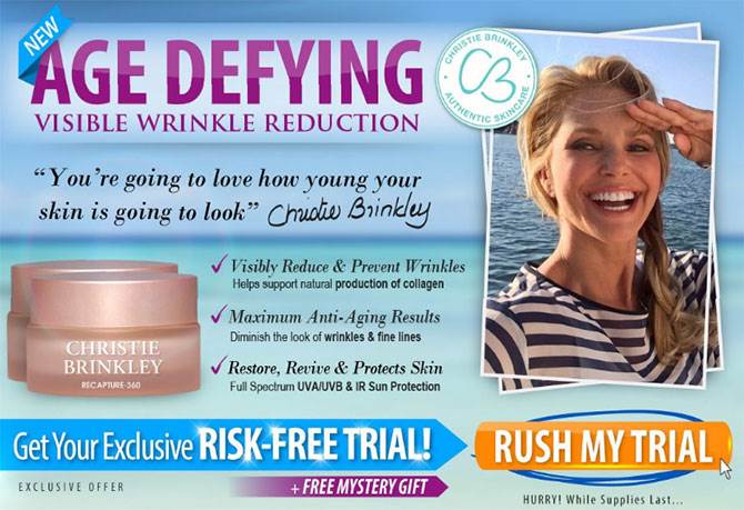 christie brinkley cream